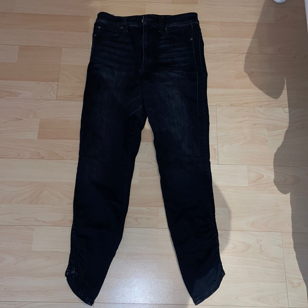 Joes black high waisted jeans